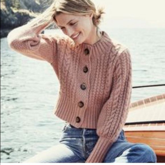 Dôen Bernadette cardigan in Pink